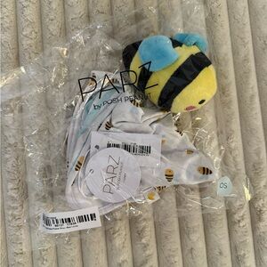 Posh Peanut Parz | Lovey | Bamboo | Bee | NIB